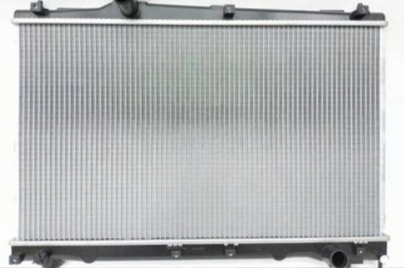 管がアルミ製のラジエーター